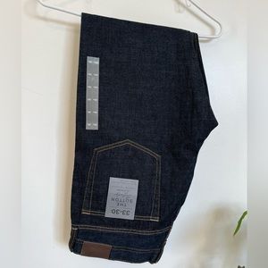 J Crew slim straight selvedge jeans, size 33/30, new with tags